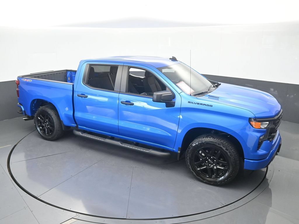 Used 2025 Chevrolet Silverado 1500 Custom w/ Turbomax Blackout Package AWD/4WD image 47