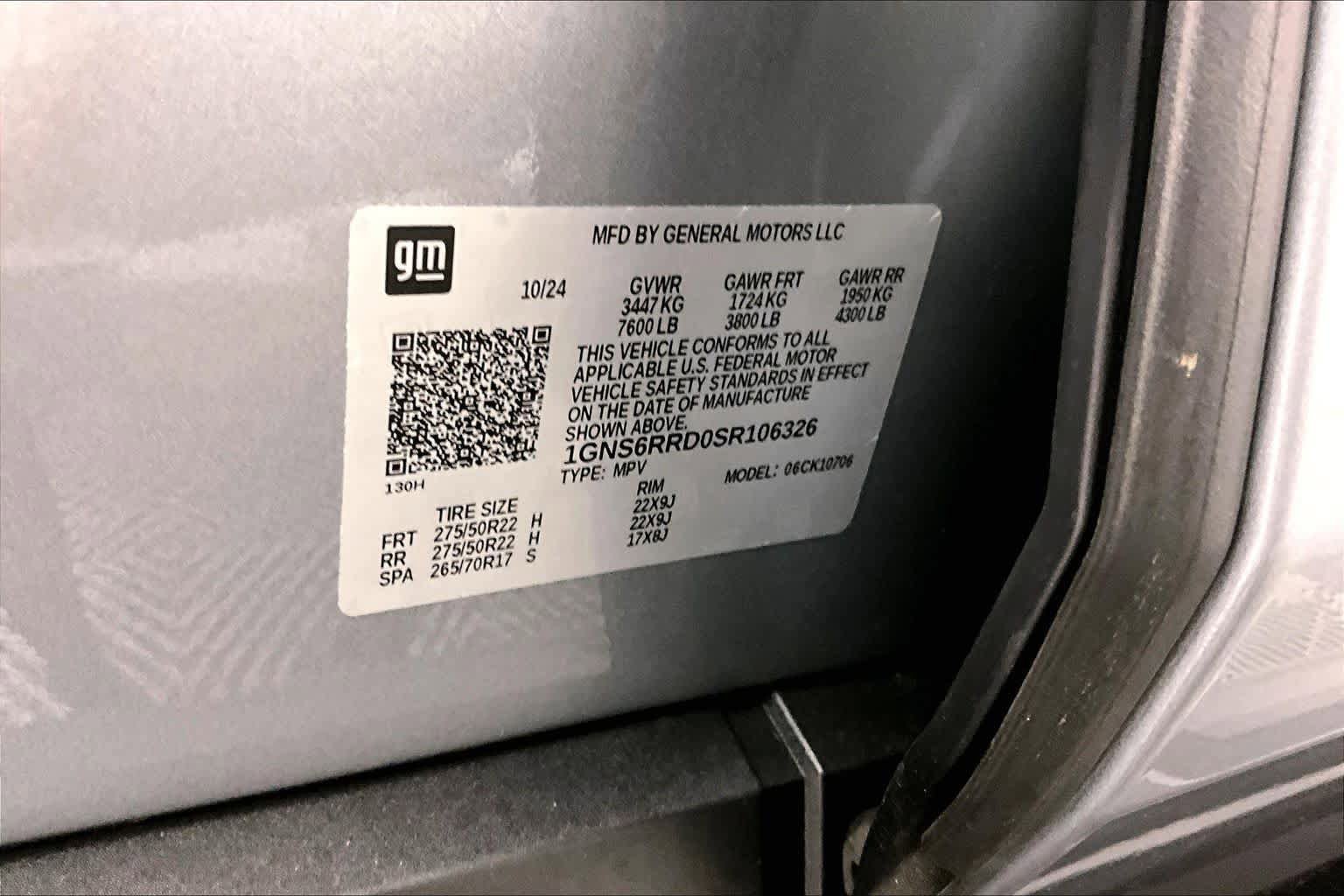 Used 2025 Chevrolet Tahoe RST w/ Comfort Package AWD/4WD image 70