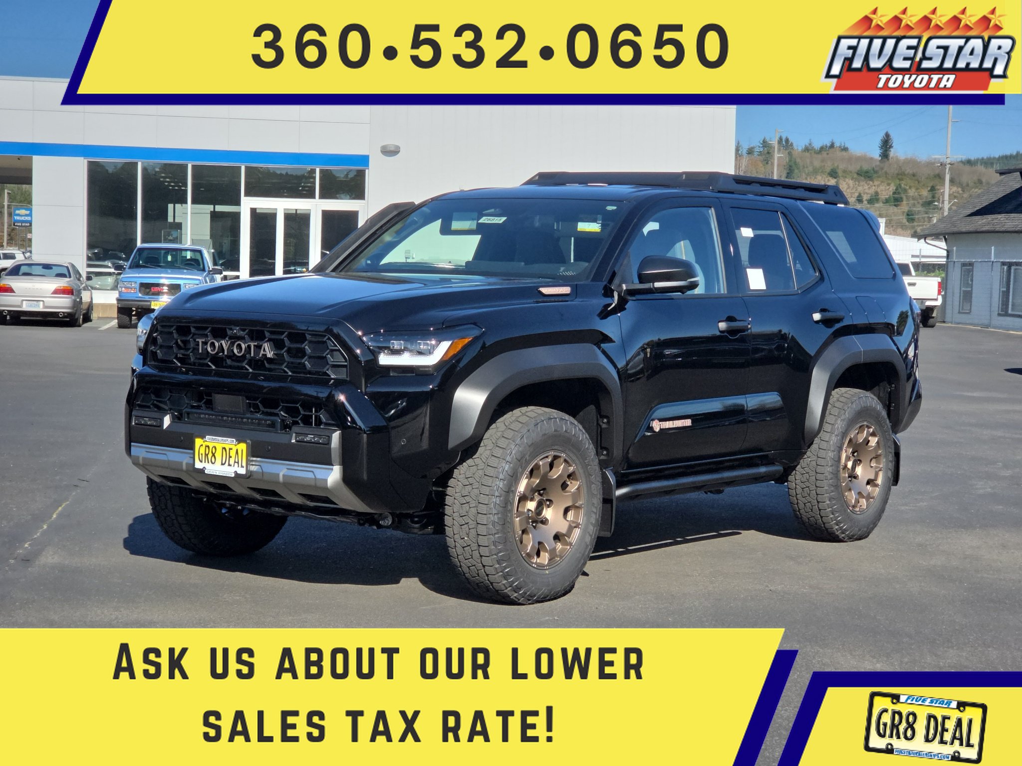 New 2026 Toyota 4Runner Trailhunter AWD/4WD image 1