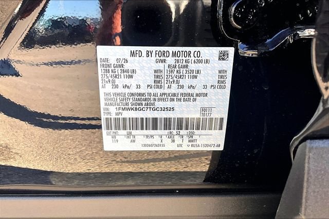 New 2026 Ford Explorer ST w/ Sun And Sound Package AWD/4WD image 12