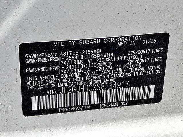Certified 2025 Subaru Crosstrek 2.0i Premium AWD/4WD image 27
