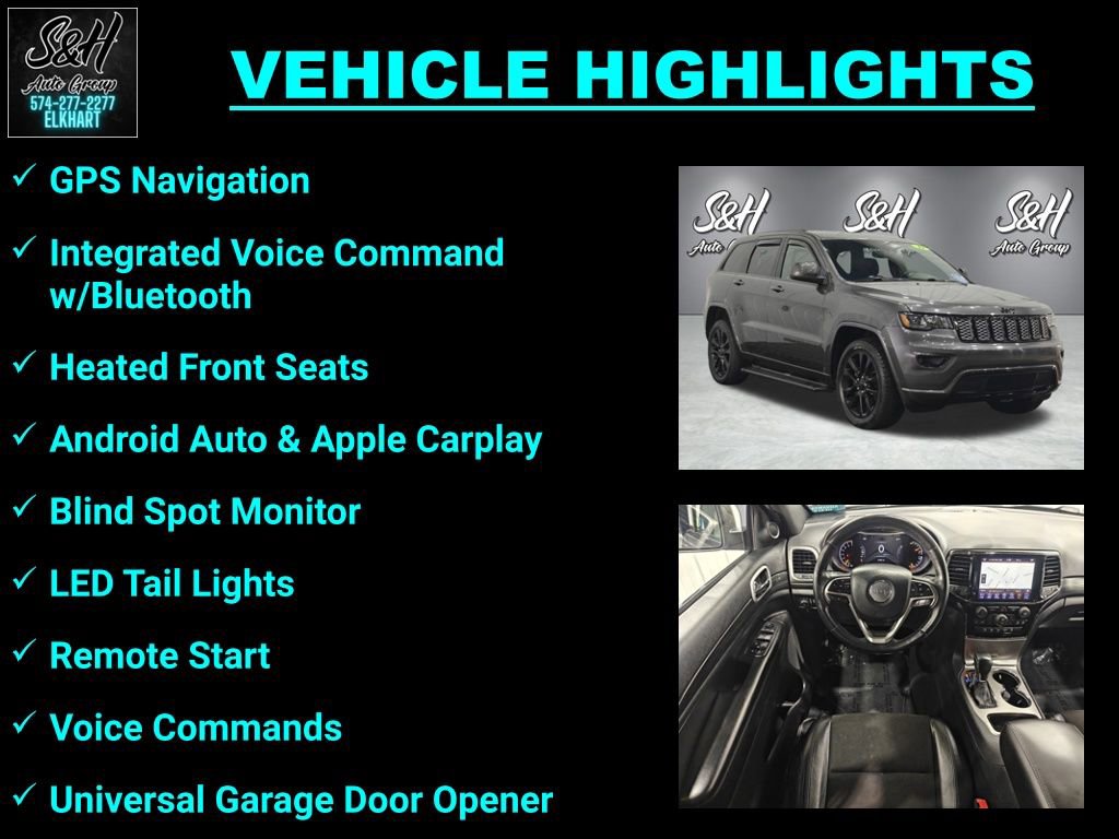 Used 2019 Jeep Grand Cherokee Altitude AWD/4WD image 3