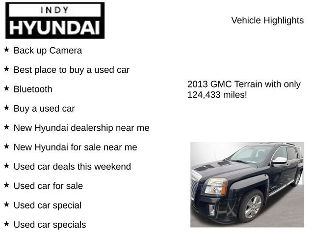 Used 2013 GMC Terrain Denali w/ LPO, Protection Package image 8