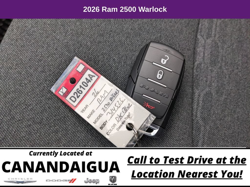 New 2026 RAM 2500 Warlock AWD/4WD image 41