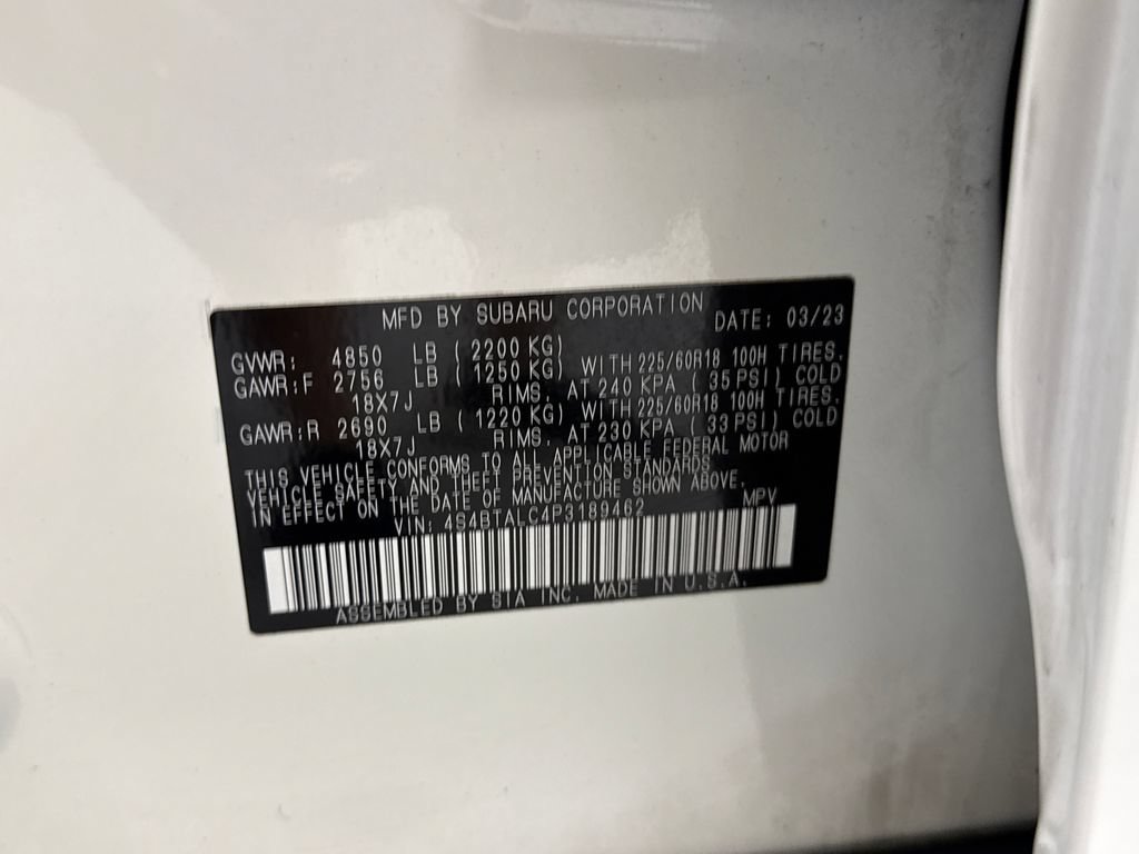Certified 2023 Subaru Outback Onyx Edition AWD/4WD image 28