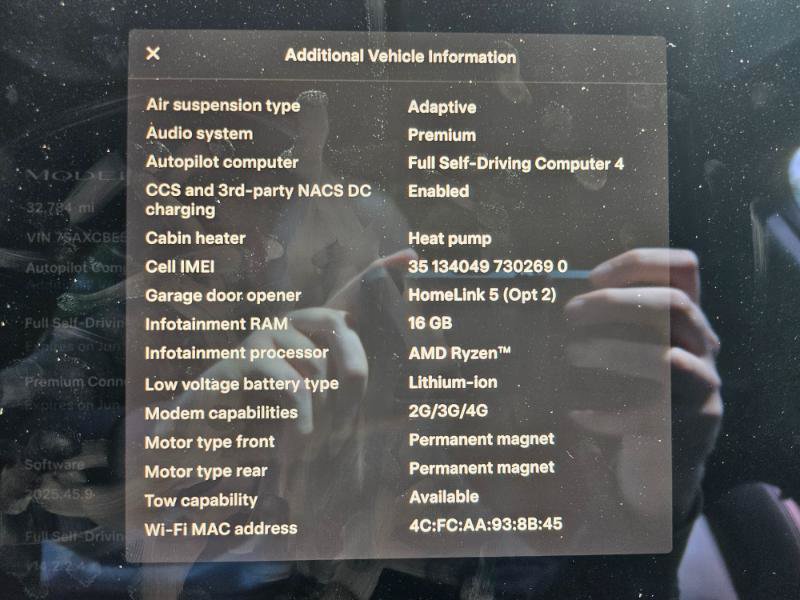 Used 2023 Tesla Model X AWD/4WD image 3