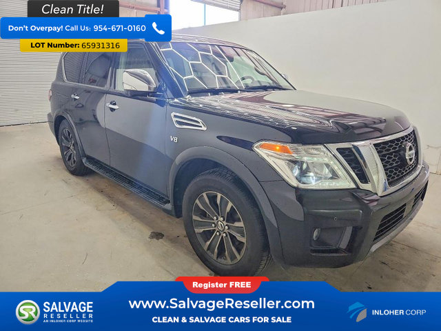 Used 2019 Nissan Armada Platinum w/ Captain's Chairs Package RWD image 5