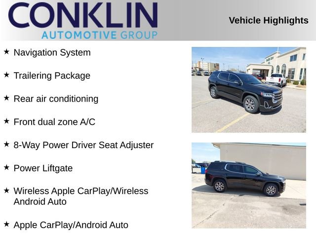 Used 2021 GMC Acadia SLT w/ Trailering Package image 4