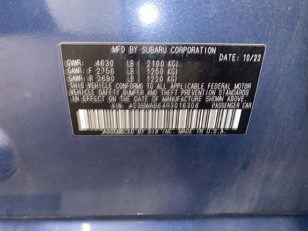 Certified 2024 Subaru Legacy AWD/4WD image 24