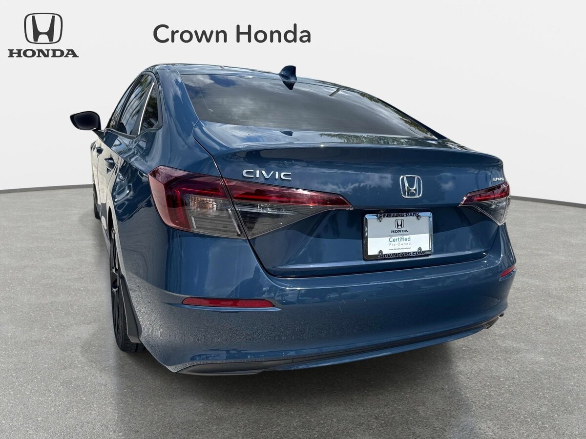 Certified 2025 Honda Civic Sport image 8