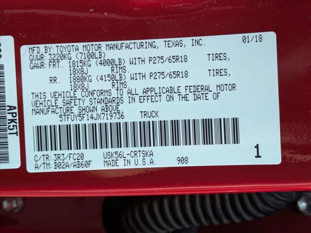 Used 2018 Toyota Tundra SR5 image 24