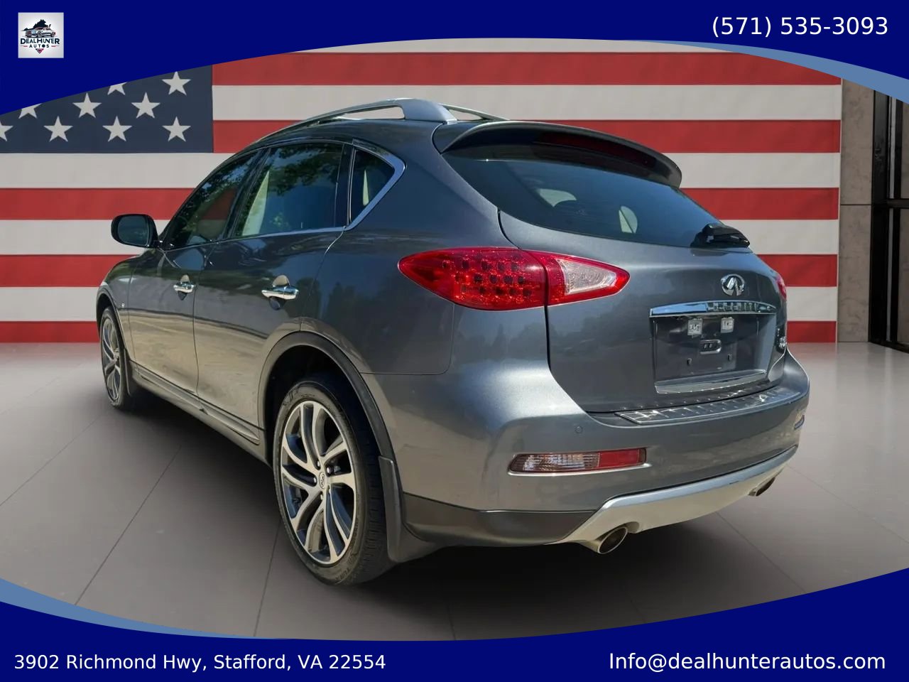 Used 2017 INFINITI QX50 AWD w/ Deluxe Touring Package image 8