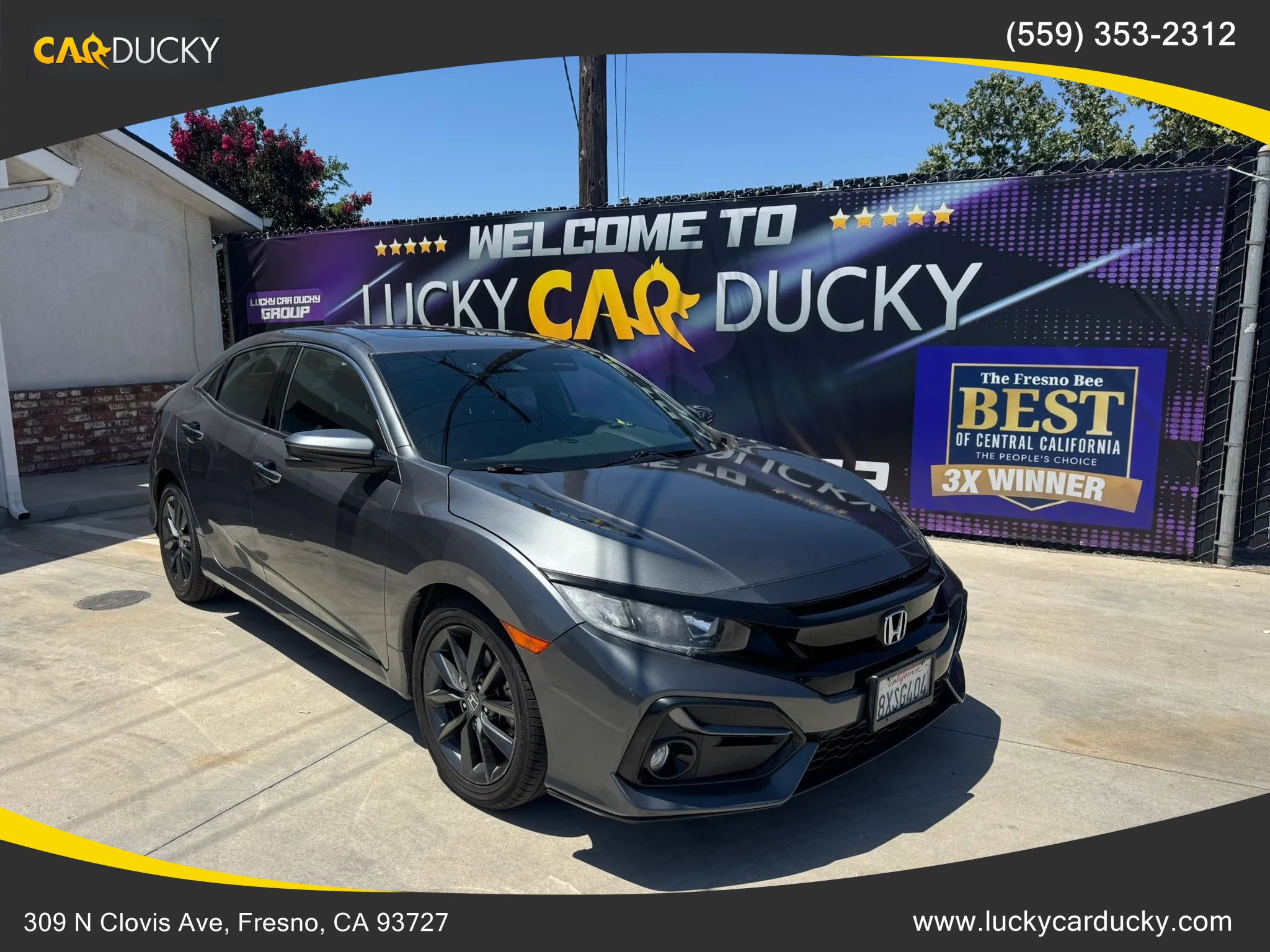 Used 2021 Honda Civic EX image 1
