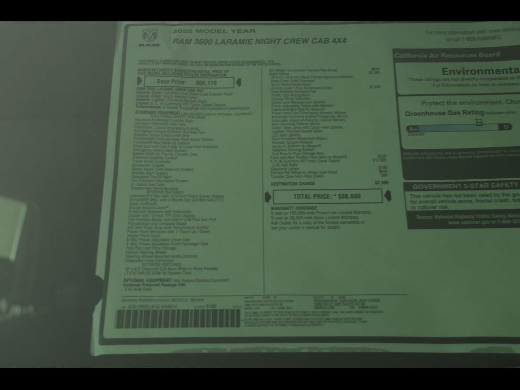 New 2026 RAM 3500 Laramie w/ Night Edition image 25