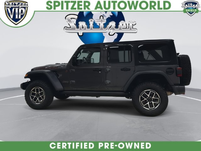 Used 2025 Jeep Wrangler Unlimited Rubicon w/ Technology Group AWD/4WD image 8