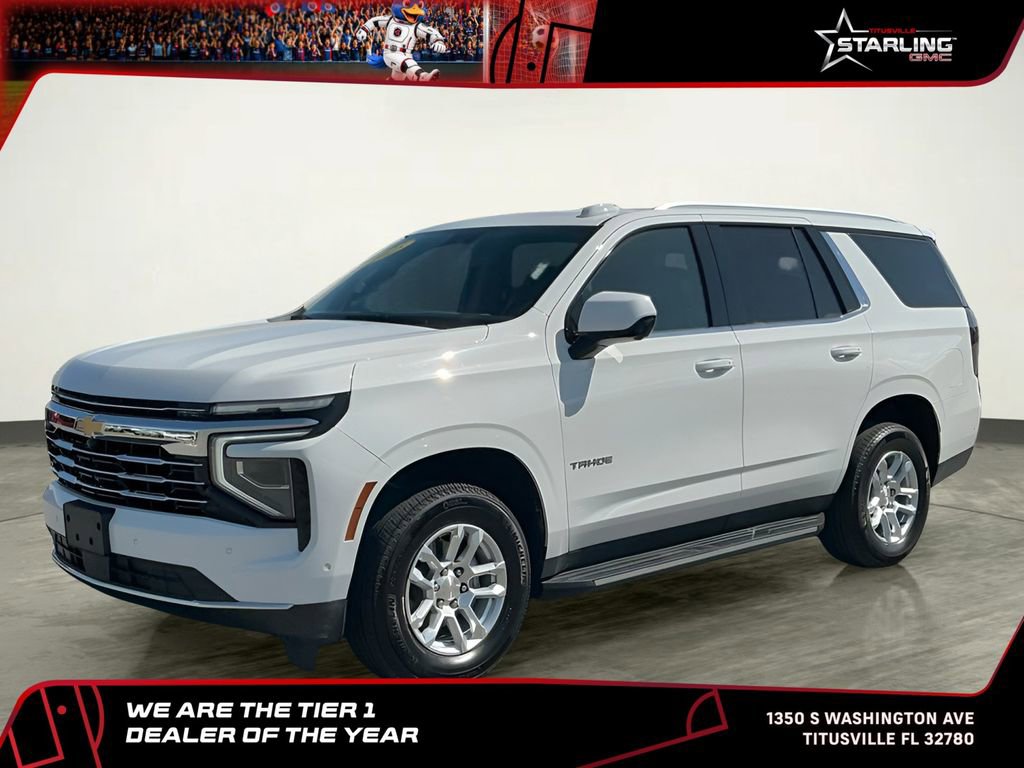 Used 2025 Chevrolet Tahoe LT AWD/4WD image 1