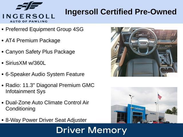 Used 2025 GMC Canyon AT4 w/ AT4 Premium Package AWD/4WD image 12
