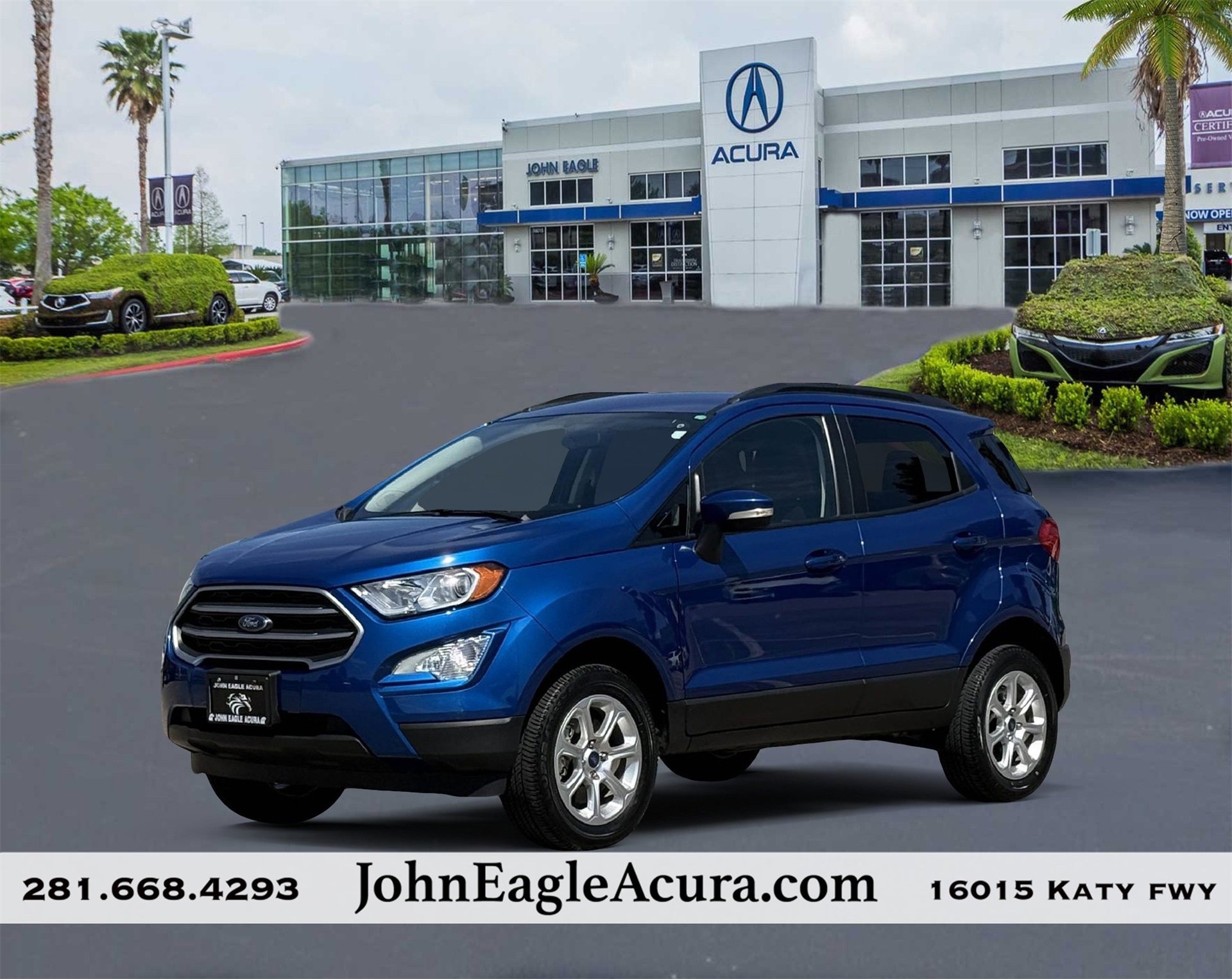 Used 2021 Ford EcoSport SE w/ SE Convenience Package