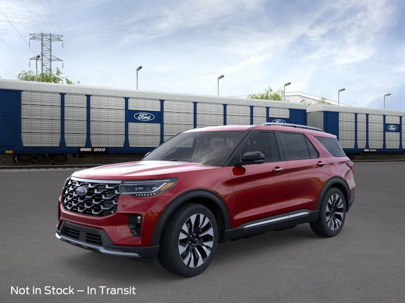 New 2026 Ford Explorer Platinum w/ LUX Leather Package AWD/4WD image 2