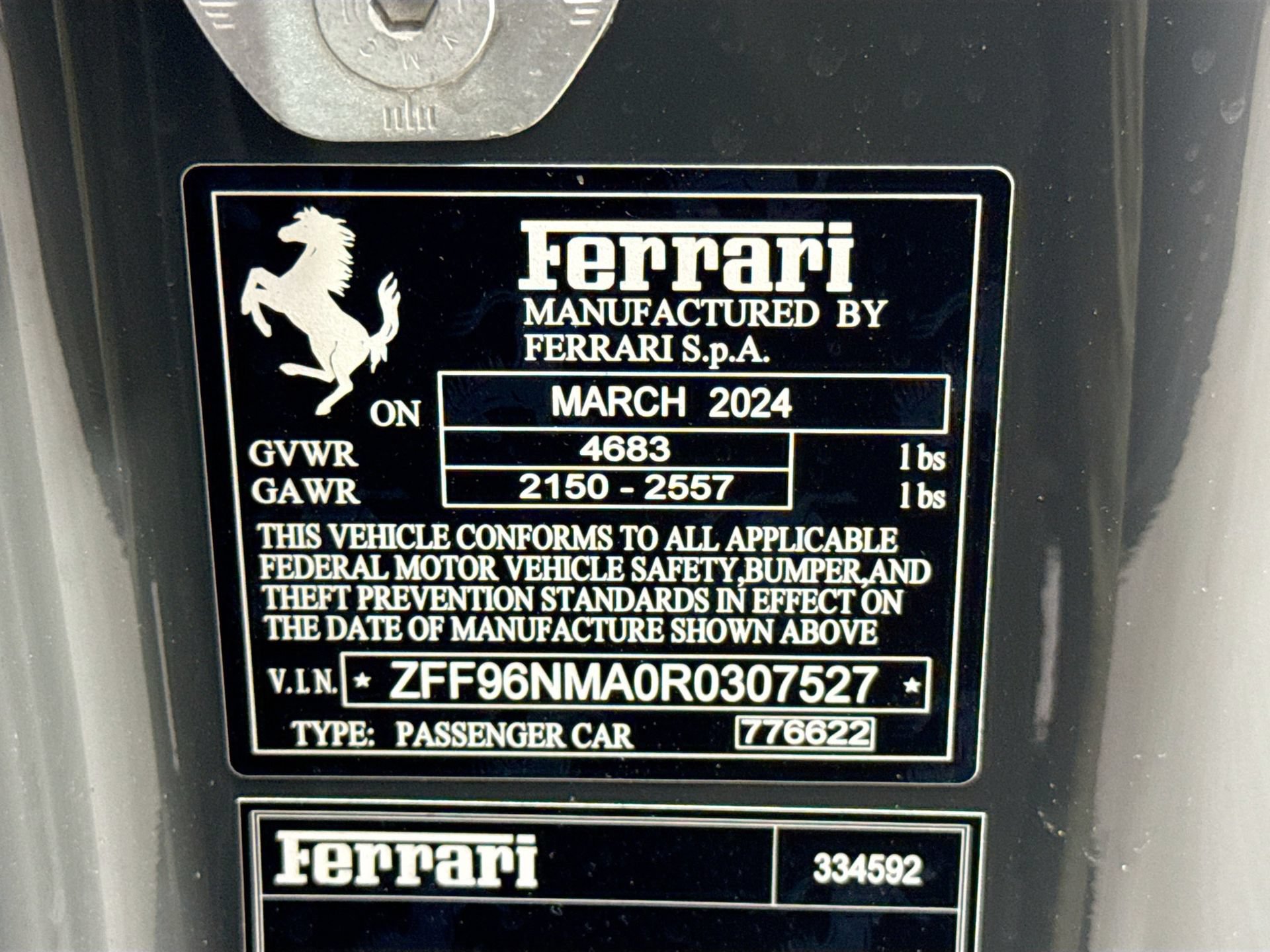 Certified 2024 Ferrari SF90 Spider AWD/4WD image 27