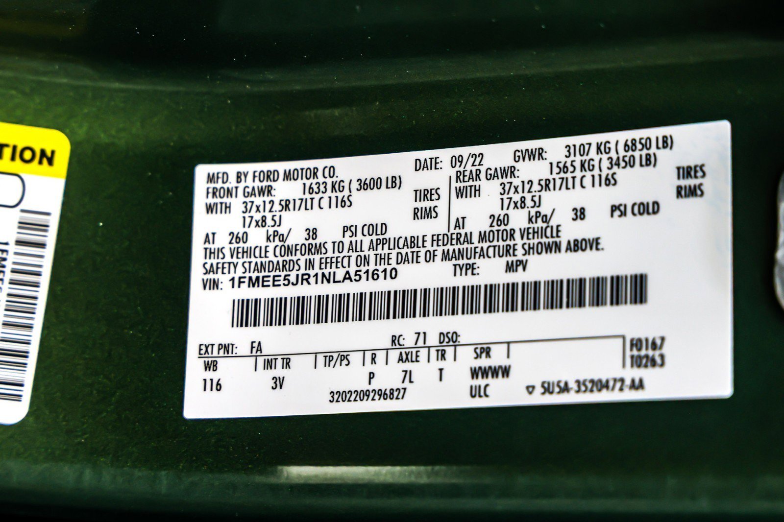 Used 2022 Ford Bronco Raptor image 25