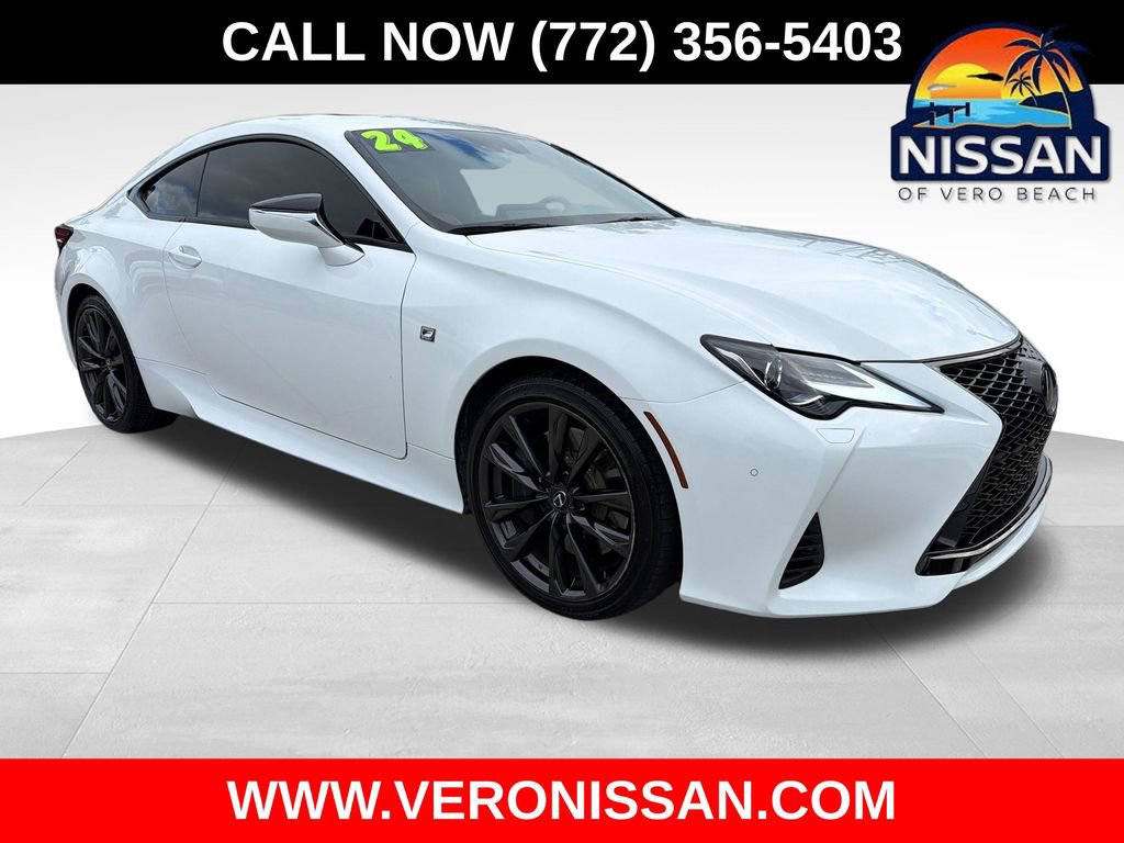 Used 2024 Lexus RC 300 F Sport w/ Navigation Package