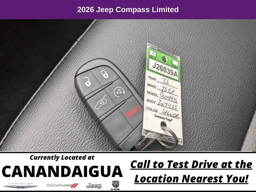 New 2026 Jeep Compass Limited AWD/4WD image 37