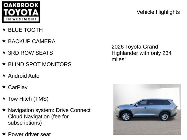 Certified 2026 Toyota Grand Highlander XLE image 2