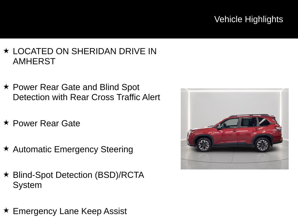 Certified 2026 Subaru Forester Premium AWD/4WD image 5