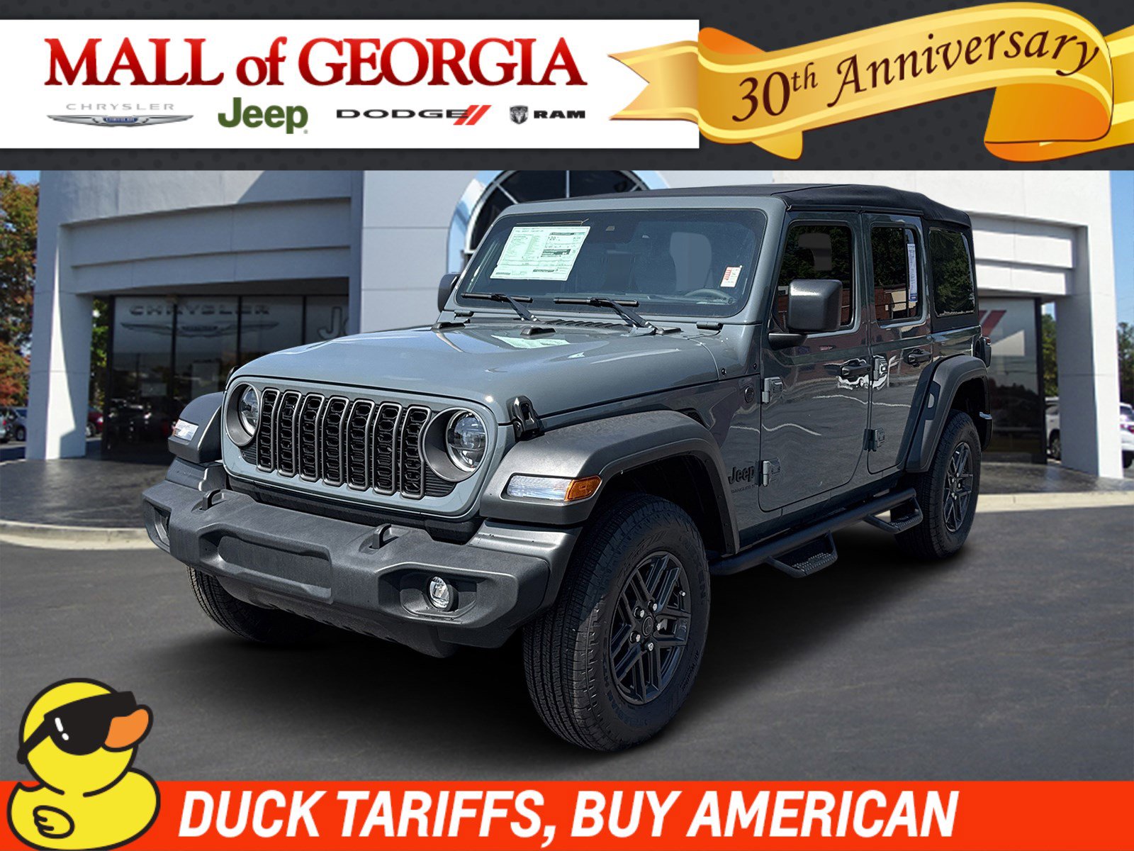 New 2025 Jeep Wrangler Sport S