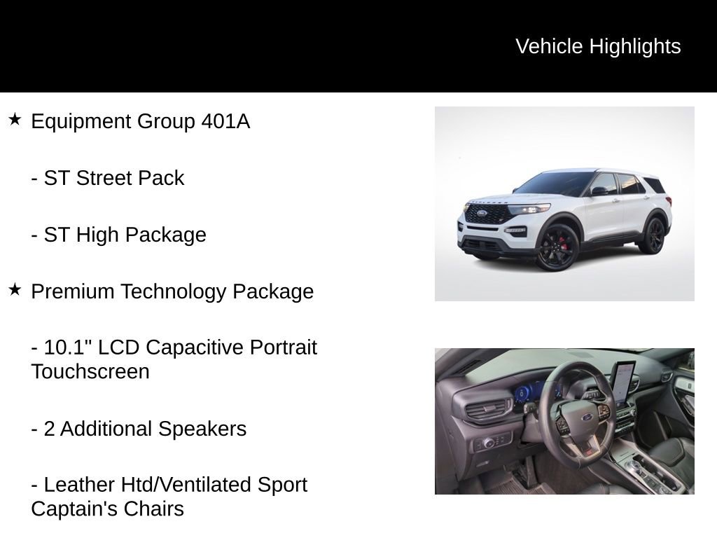 Used 2022 Ford Explorer ST w/ Equipment Group 401A image 6