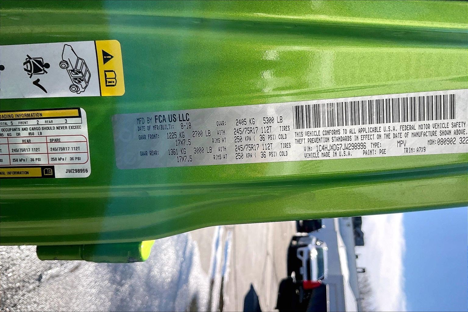 Used 2018 Jeep Wrangler Unlimited Sport S image 28