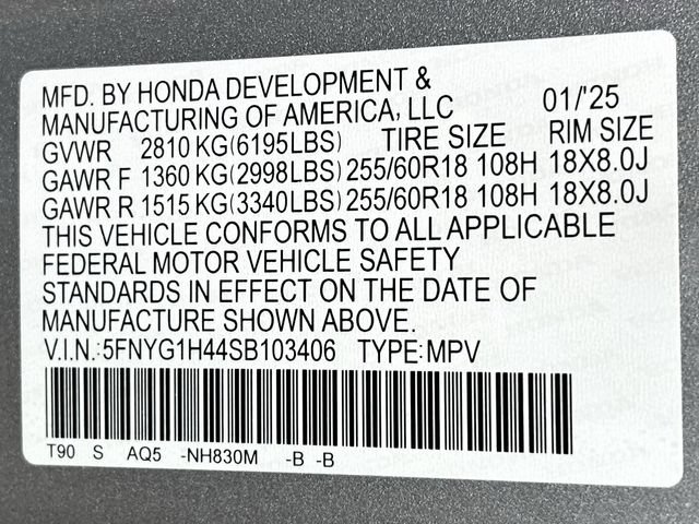 Used 2025 Honda Pilot EX-L image 36
