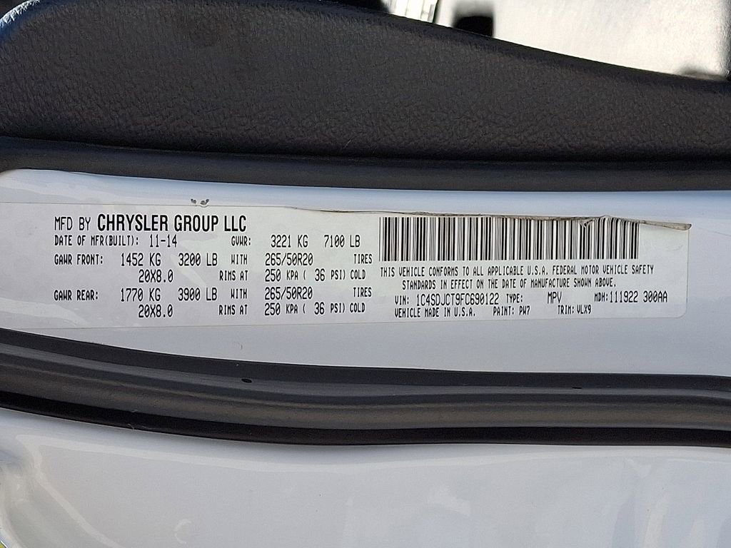 Used 2015 Dodge Durango R/T w/ Technology Group AWD/4WD image 27