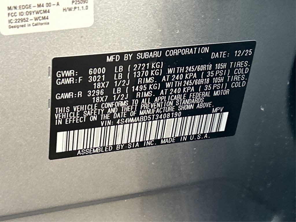 New 2026 Subaru Ascent Premium image 17