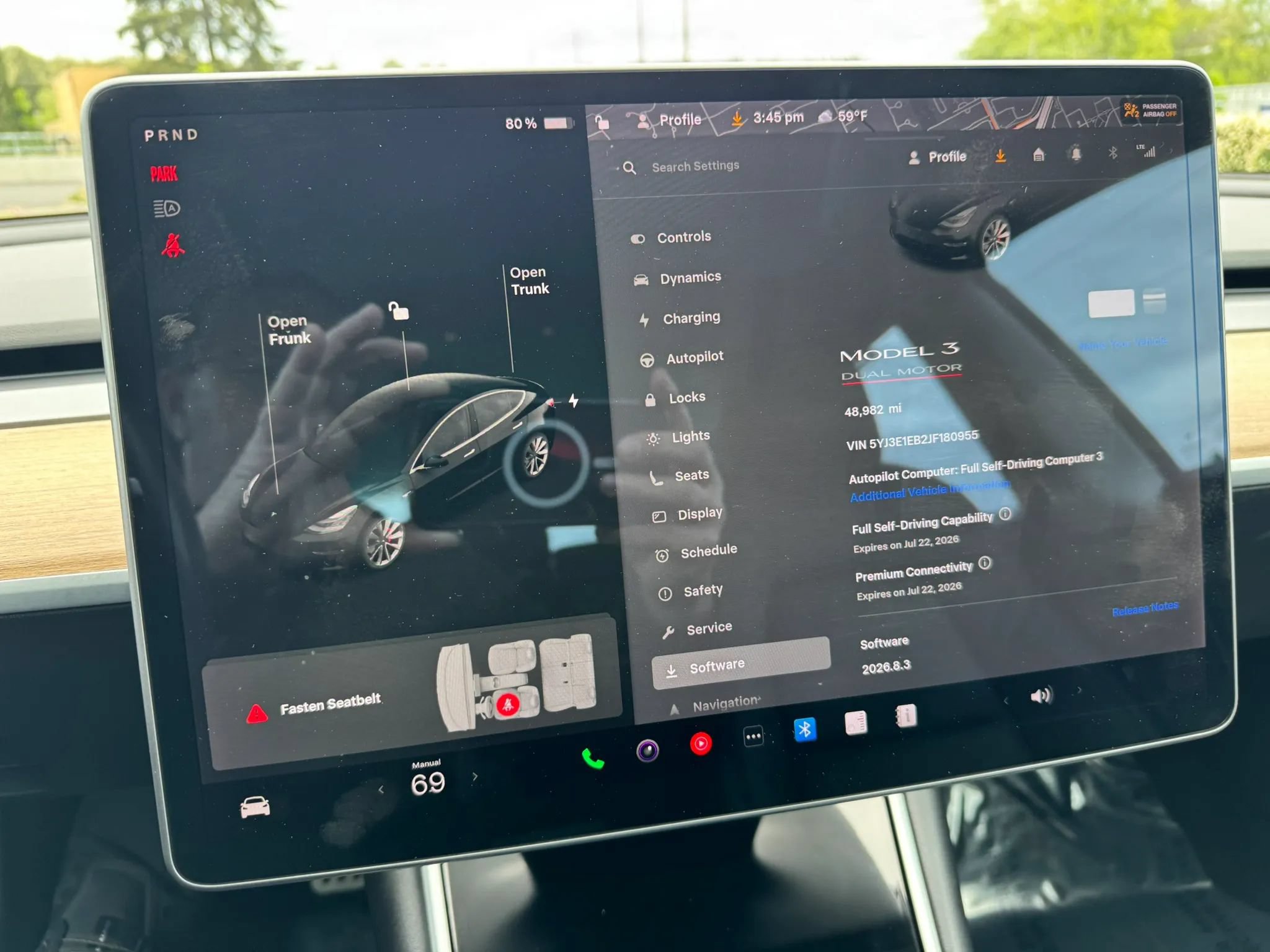 Used 2018 Tesla Model 3 Performance AWD/4WD image 33