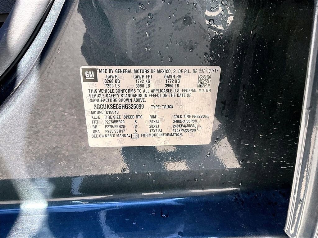 Used 2017 Chevrolet Silverado 1500 LTZ w/ Sport Package AWD/4WD image 29