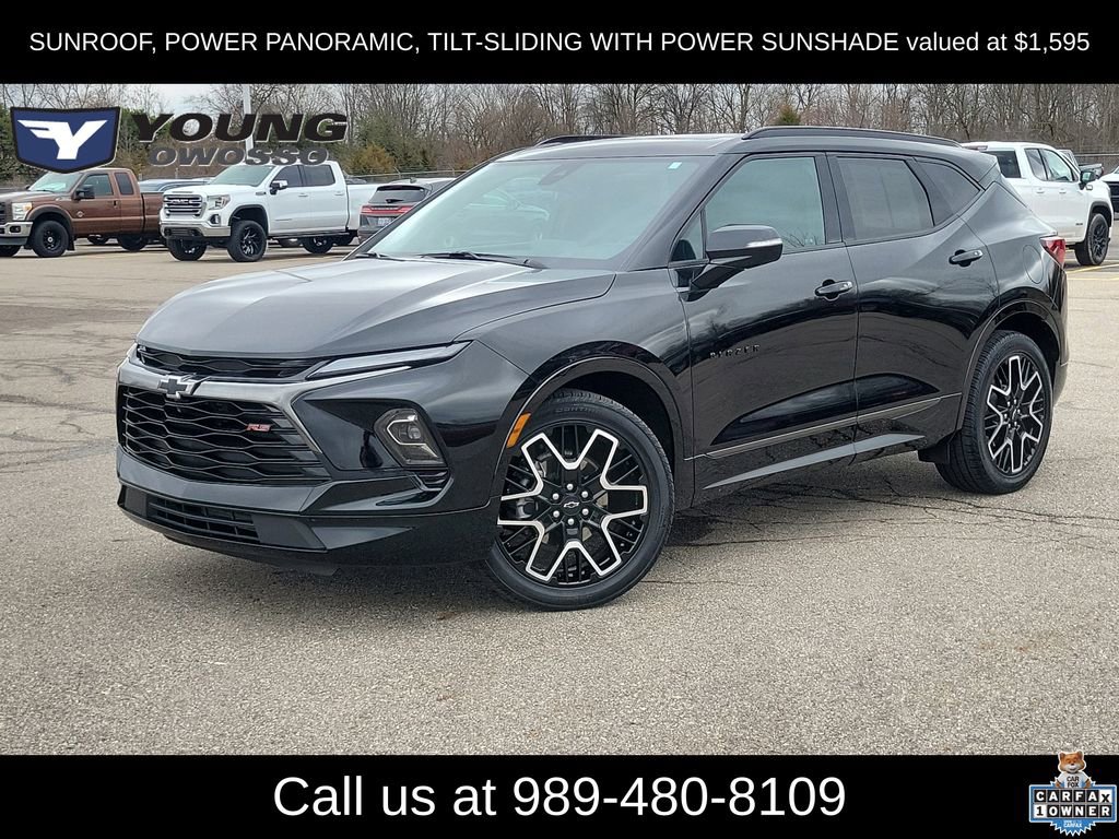 Used 2024 Chevrolet Blazer RS w/ Driver Confidence II Package image 1