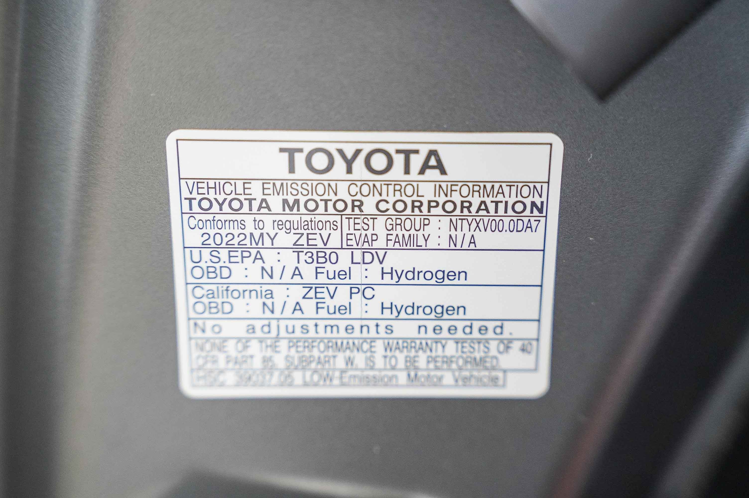 Used 2022 Toyota Mirai XLE image 28