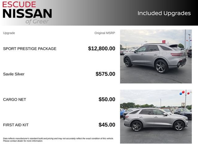 Used 2023 Genesis GV70 2.5T w/ Sport Prestige Package AWD/4WD image 5