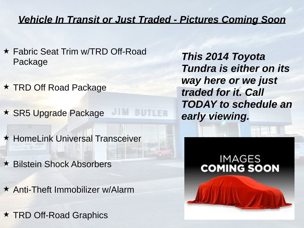 Used 2014 Toyota Tundra SR5 w/ TRD Off Road Package AWD/4WD image 1