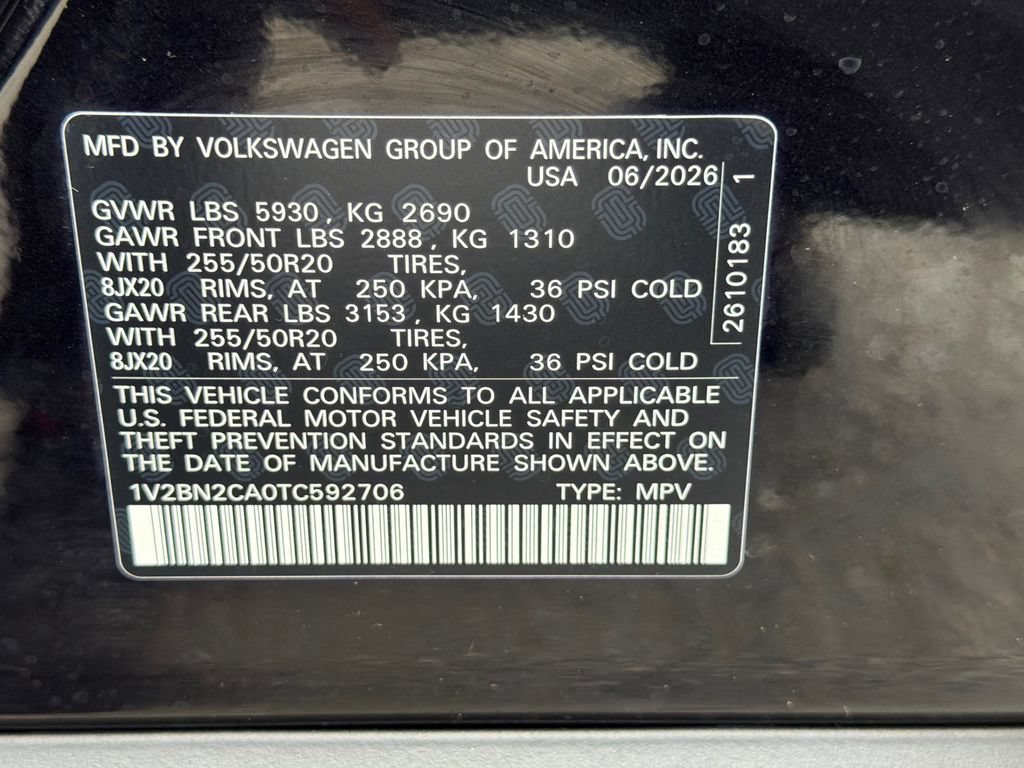 New 2026 Volkswagen Atlas SEL AWD/4WD image 34