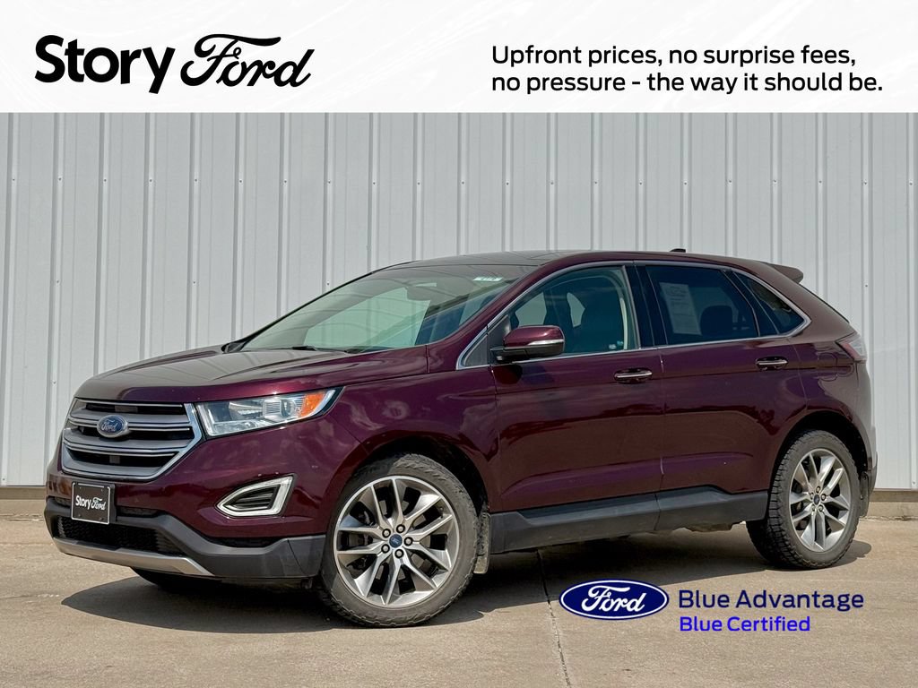 Certified 2017 Ford Edge Titanium w/ Equipment Group 301A AWD/4WD image 1