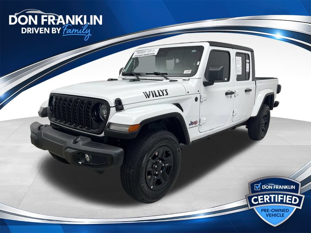 Used 2024 Jeep Gladiator Sport AWD/4WD video 1
