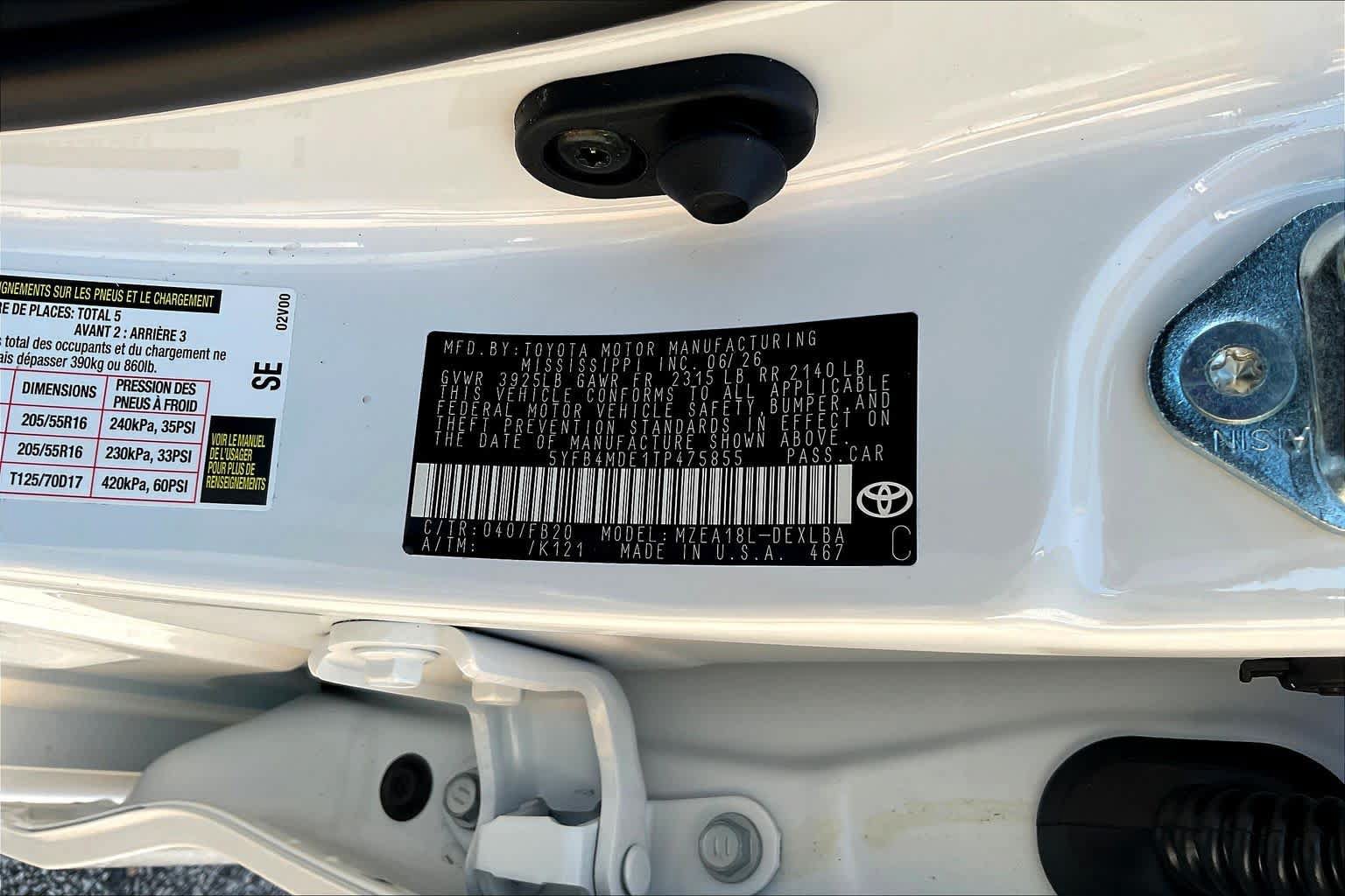 Used 2026 Toyota Corolla LE FWD image 34