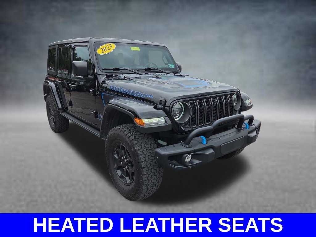Used 2023 Jeep Wrangler Unlimited Rubicon 4xe AWD/4WD image 3