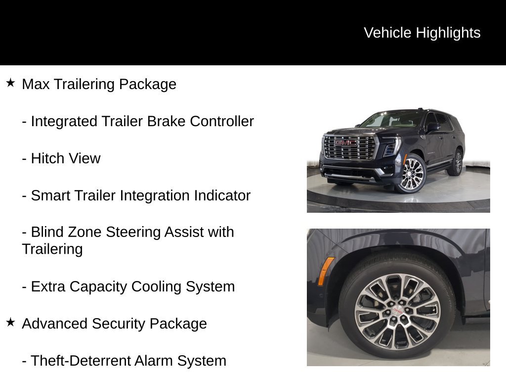 Used 2026 GMC Yukon Denali w/ Denali Reserve Package AWD/4WD image 25