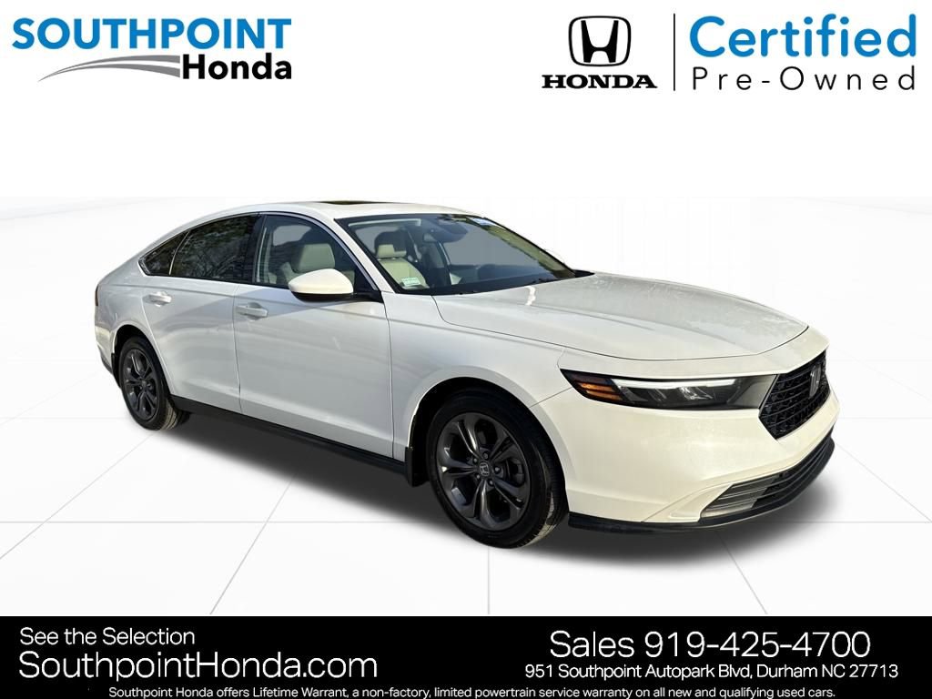 Certified 2023 Honda Accord EX image 1