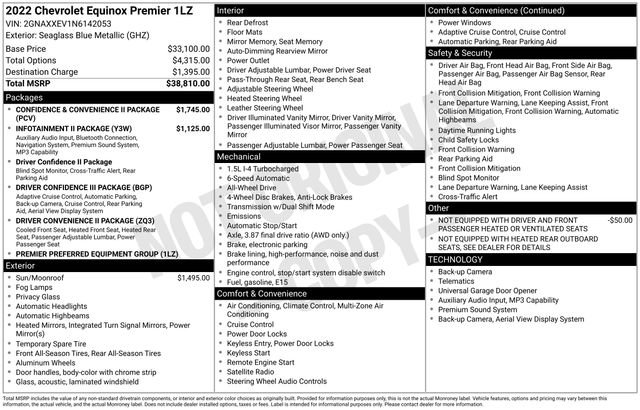 Used 2022 Chevrolet Equinox Premier image 5