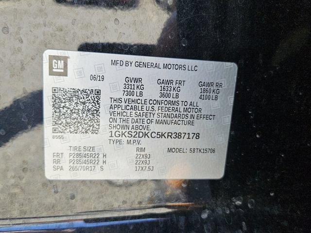 Used 2019 GMC Yukon SLT AWD/4WD image 7